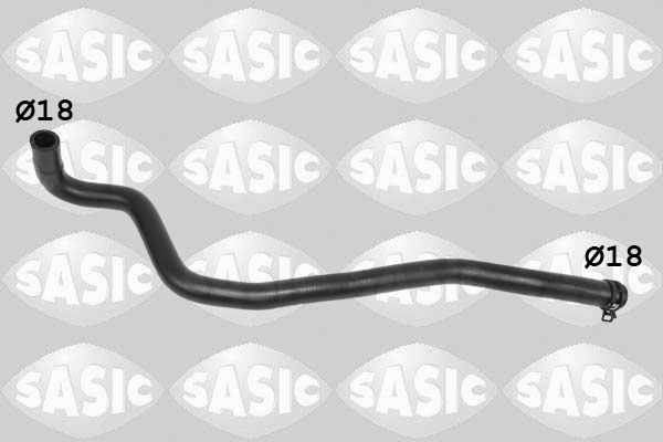 SASIC Kølerslange 3404211 midten til venstre for DACIA