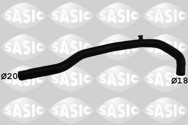 SASIC Kølerslange 3404218 midten til højre for DACIA