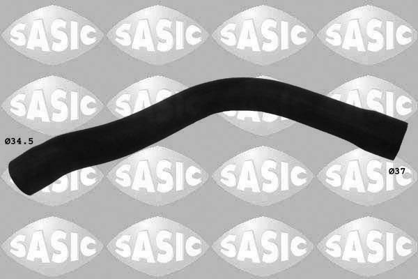 SASIC Kølerslange 3406007 oppe til højre for BMW