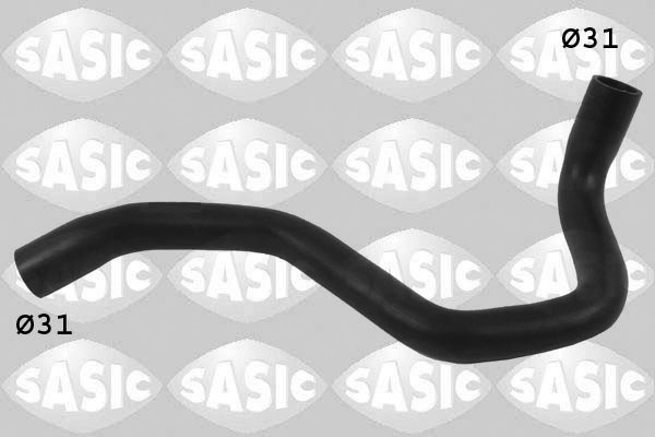 SASIC Kølerslange 3406013 oppe til højre for FORD