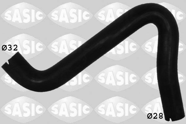 SASIC Kølerslange 3406071 oppe til højre for FIAT