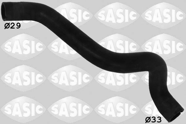 SASIC Kølerslange 3406100 oppe til højre for FIAT