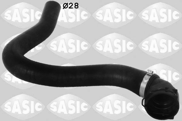 SASIC Kølerslange 3406093 oppe til højre for FIAT
