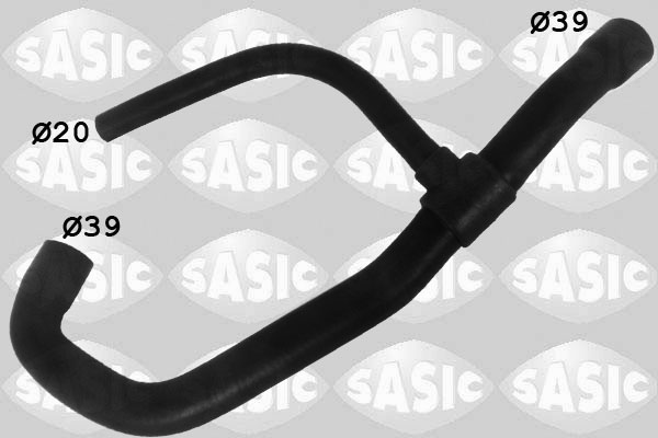 SASIC Kølerslange 3406114 nede til venstre for VW