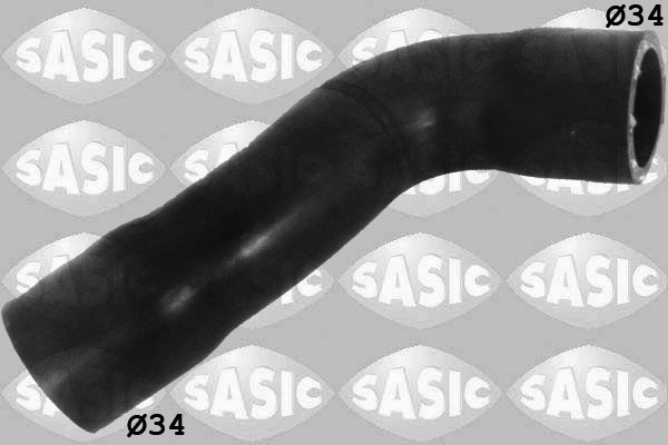SASIC Kølerslange 3406129 oppe til højre for OPEL