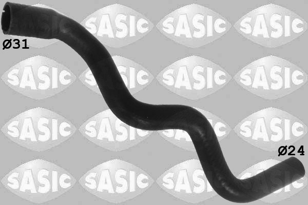 SASIC Kølerslange 3406143 oppe til højre for FORD