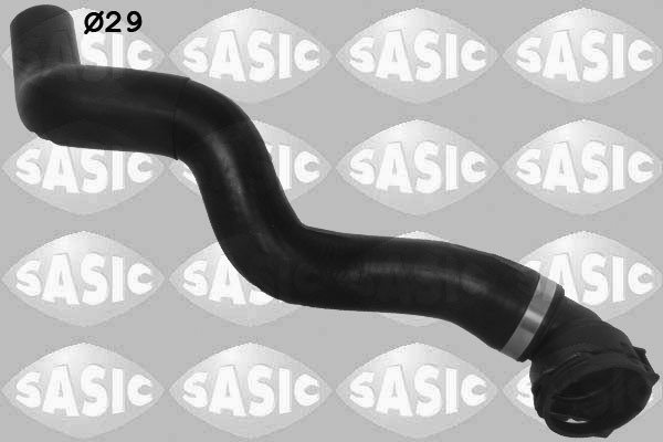 SASIC Kølerslange 3406153 oppe til højre for OPEL