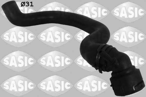 SASIC Kølerslange 3406165 oppe til højre for VW