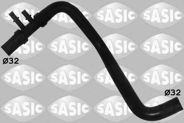 SASIC Kølerslange 3406163 nede til venstre for OPEL RENAULT