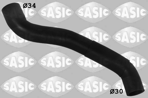 SASIC Kølerslange 3406184 oppe til højre for OPEL