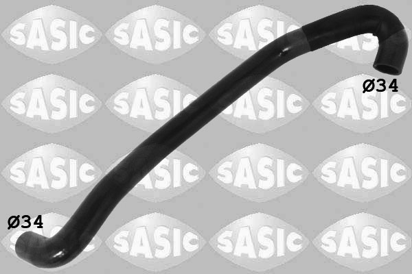 SASIC Kølerslange 3406192 oppe til højre for OPEL