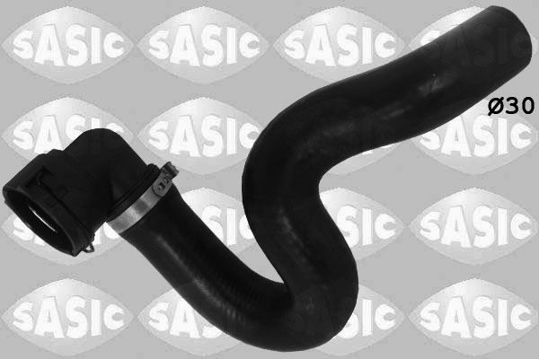SASIC Kølerslange 3406197 nede til venstre for OPEL