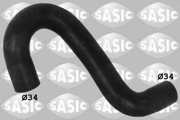 SASIC Kølerslange 3406195 oppe til højre for OPEL