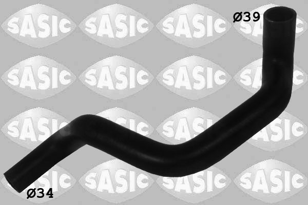 SASIC Kølerslange 3406219 nede til venstre for OPEL
