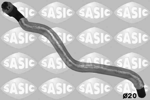 SASIC Kølerslange 3406221 midten til højre for OPEL