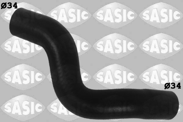SASIC Kølerslange 3406234 oppe til højre for OPEL