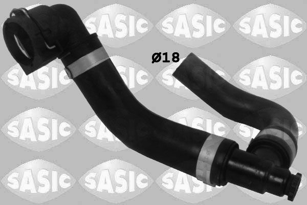 SASIC Kølerslange 3406222 midten til venstre for FIAT