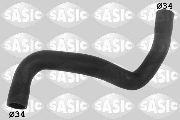 SASIC Kølerslange 3406235 oppe til højre for OPEL
