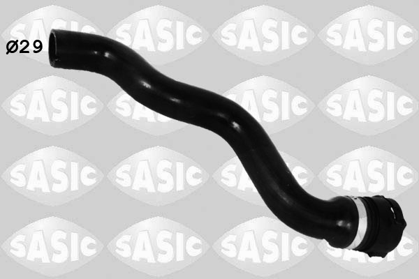 SASIC Kølerslange 3406269 oppe til højre for FIAT