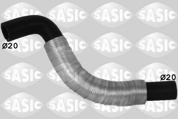 SASIC Kølerslange 3406274 midten til venstre for VW