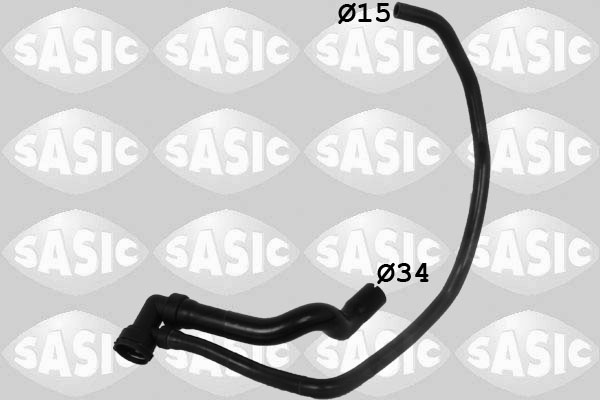 SASIC Kølerslange 3406292 nede til venstre for OPEL