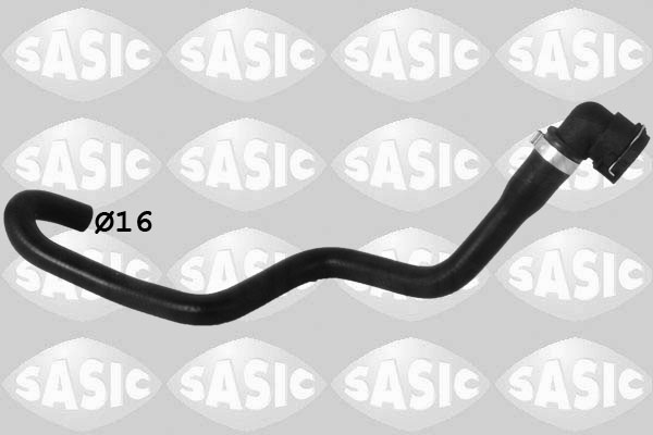 SASIC Kølerslange 3406285 midten til venstre for OPEL