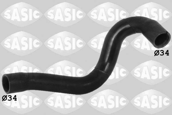 SASIC Kølerslange 3406302 oppe til højre for OPEL