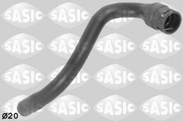 SASIC Kølerslange 3406339 midten til venstre for OPEL