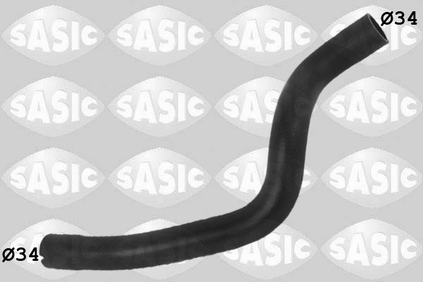 SASIC Kølerslange 3406347 oppe til højre for OPEL