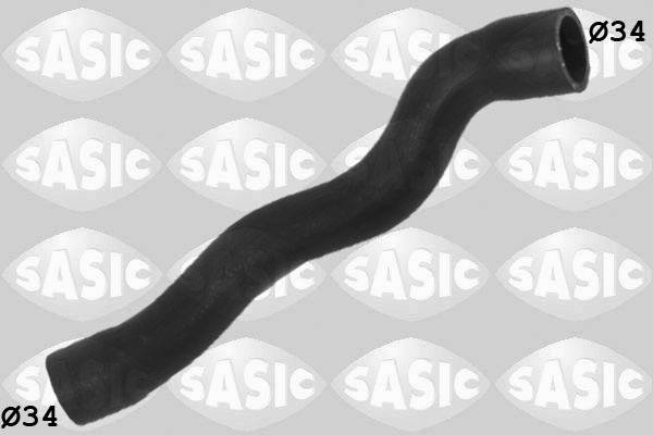 SASIC Kølerslange 3406355 oppe til højre for OPEL