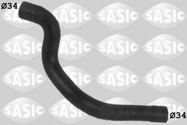 SASIC Kølerslange 3406359 oppe til højre for OPEL