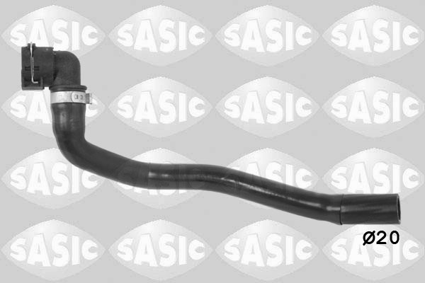 SASIC Kølerslange 3406402 midten til højre for OPEL