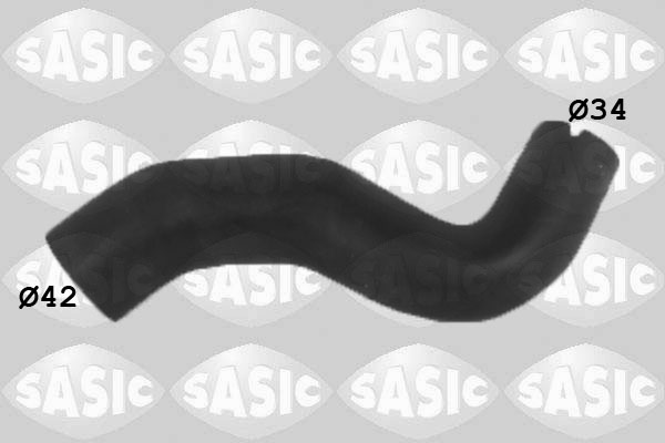SASIC Kølerslange 3406371 oppe til højre for OPEL