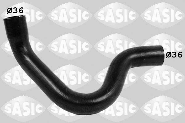 SASIC Kølerslange 3406441 oppe til højre for VOLVO