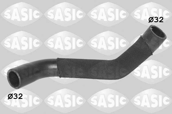 SASIC Kølerslange 3406461 oppe til højre for VW