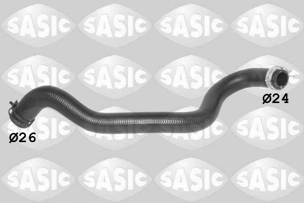SASIC Kølerslange 3406470 nede til venstre for FORD