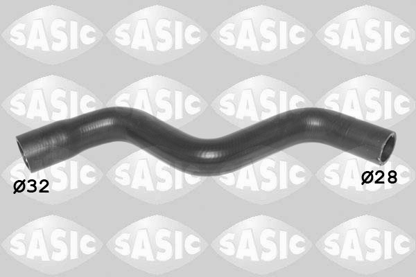SASIC Kølerslange 3406475 oppe til højre for FIAT
