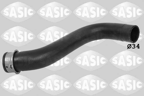 SASIC Kølerslange 3406499 nede til venstre for MERCEDES-BENZ