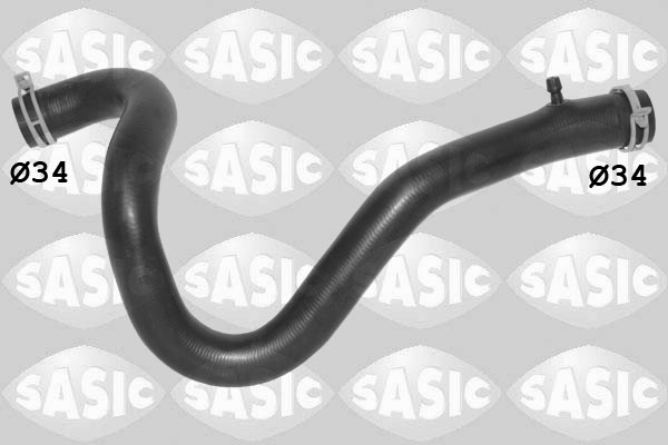 SASIC Kølerslange 3400271 oppe til højre for PEUGEOT