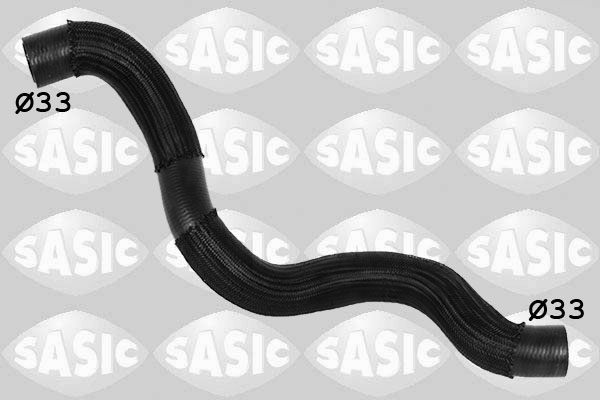 SASIC Kølerslange 3404409 oppe til højre for DACIA