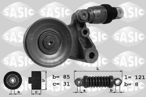 SASIC Remstrammer, kilerem 1626145 for NISSAN