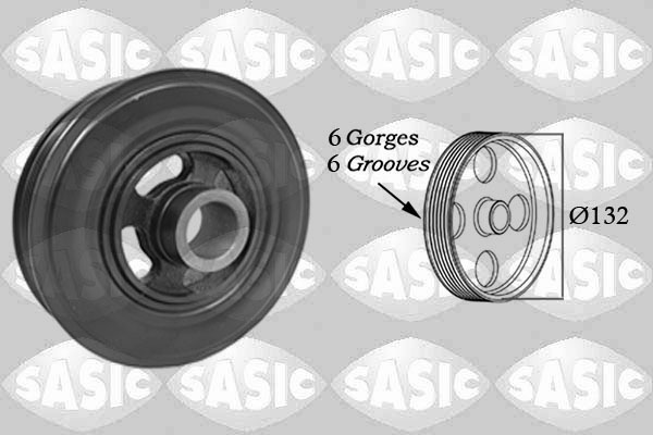 SASIC Remskive, krumtapaksel 2156084 for FORD