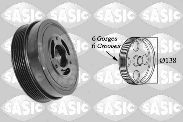 SASIC Remskive, krumtapaksel 2156082 for MINI