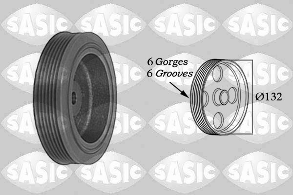 SASIC Remskive, krumtapaksel 4000704 for RENAULT