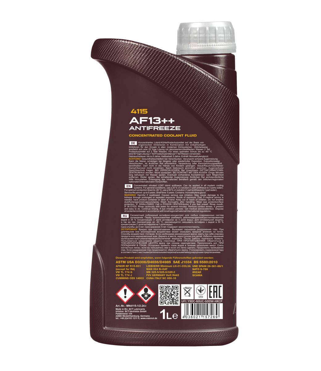 SCT - MANNOL Frostbeskyttelse mn41151 1l for VAG