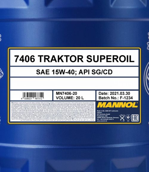 Produktbillede for Motorolie