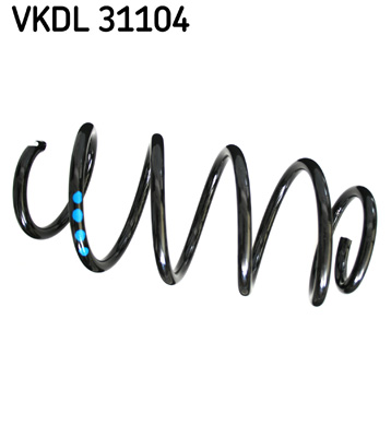 SKF Fjeder vkdl31104 foraksel for VAG