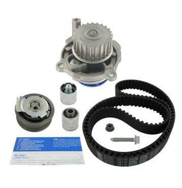 SKF Vandpumpe + tandremssæt vkmc012221 for FORD VW (SVW) SEAT VW AUDI (FAW) MITSUBISHI