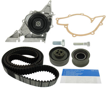 SKF Vandpumpe + tandremssæt vkmc01201 for FORD AUDI (FAW) VW