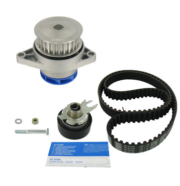 SKF Vandpumpe + tandremssæt vkmc011062 for FIAT LANCIA VW SEAT